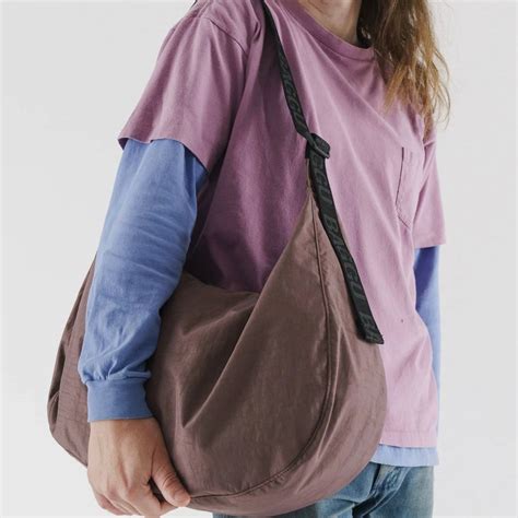 baggu large nylon crescent bag